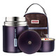泰福高（TAFUCO）焖烧壶 304不锈钢焖烧壶保温粥桶焖烧罐 赠保温包 T-2045 紫色 0.75L