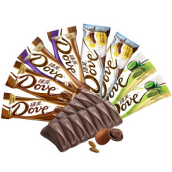 dove德芙巧克力排块8支装