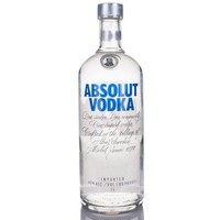Absolut Vodka 绝对伏特加 洋酒 伏特加 1000ml *2件