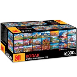 Kodak 柯达 世界上最大的拼图（51300片）