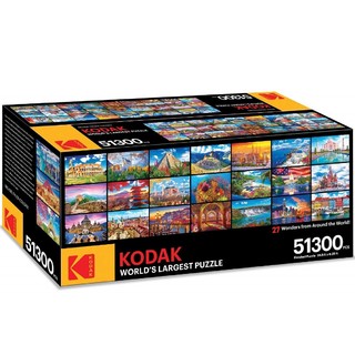 新奇好物：Kodak 柯达 世界上最大的拼图（51300片）