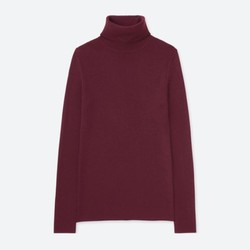 UNIQLO 优衣库 408716 女士精纺美利奴两翻领针织衫