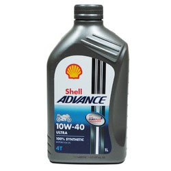 Shell 壳牌 Advance Ultra 10W-40 四冲程摩托车机油 1L
