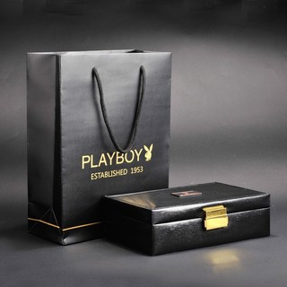 PLAYBOY 花花公子 R1601 赛亚宝珠笔 黑漆花梨木金夹