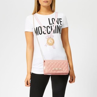  LOVE MOSCHINO QUILTED CHAIN 女士链条包