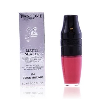 凑单品：LANCOME 兰蔻 MATTE SHAKER 空气轻垫柔雾唇釉 6.2ml #270-beige vintage