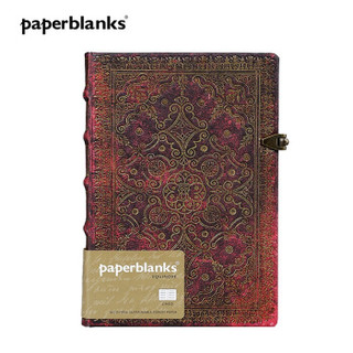 Paperblanks 昼夜之冠系列 复古日记本 昼夜之冠/胭脂红/横线 中