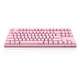 历史低价：Akko 艾酷 Ducky 3087 机械键盘 粉色（Cherry红轴、PBT）