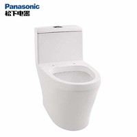 Panasonic 松下 A型连体虹吸式陶瓷马桶+即热式智能马桶盖5210套餐 300坑距