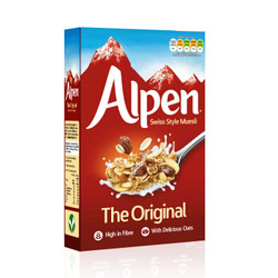 Alpen 欧倍 瑞士风味燕麦干果早餐麦片 原味 375g *10件