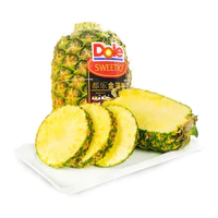 Dole 都乐 菲律宾进口无冠金菠萝 2粒装 单果约1000-1500g