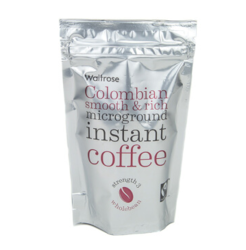 Waitrose哥伦比亚微磨速溶咖啡粉80g