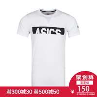 ASICS亚瑟士男式印花短袖T恤运动跑步运动透气上衣153473-0903