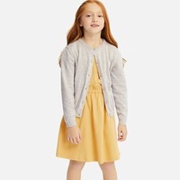 UNIQLO 优衣库 413896 女童圆领长袖开衫