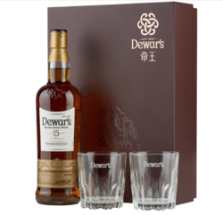 Dewar's 帝王 15年调配苏格兰威士忌 750ml *2件
