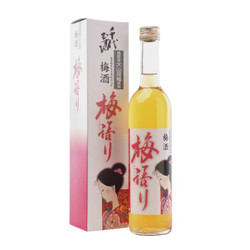 千代缘（ 千代むすび）日本进口 梅之语本格梅酒（配制酒） 梅酒纸盒包装 500ml *3件