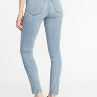 OLD NAVY 339655 女士修身毛边牛仔裤