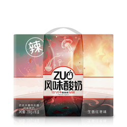 MENGNIU 蒙牛 ZUO风味酸牛奶 生姜红枣辣味 200g*16