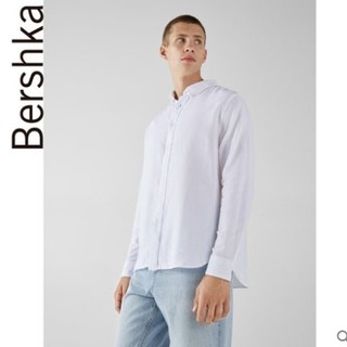 Bershka 巴适卡 06069239250 男士长袖衬衫