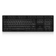 AKKO Ducky 3108S 白色背光 樱桃轴机械键盘 108键 黑色 茶轴