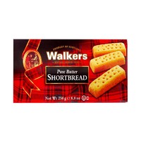 Walkers 可口酥饼 经典风味 黄油含量高达30% 250克/盒 *10件