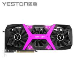 Yeston 盈通 RX580-8G D5 游戏高手 OC 游戏独立显卡