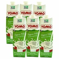 Yomo 优睦 部分脱脂牛奶 家庭装1L×6