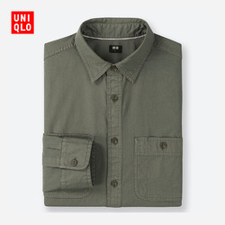 UNIQLO 优衣库 417724 男装 工装衬衫