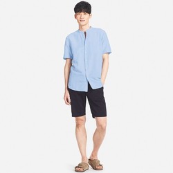 UNIQLO 优衣库 406428 男士立领衬衫