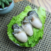 鸥米茄 海鲜世家 韩国冷冻生蚝肉（牡蛎肉） 500g 22-27只 袋装