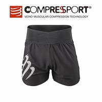 COMPRESSPORT 男性 CS 竞赛 轻量网面 外裤 男  跑步运动 户外 跑步短裤