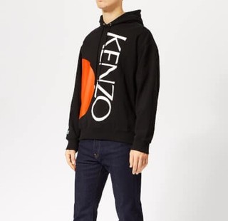 KENZO Circle Logo  男士连帽卫衣