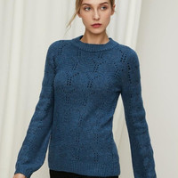 Gap 盖璞 354844-1 女士圆领针织衫