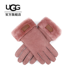 UGG 2018冬季新款女士翻口绒毛温暖式手套 17369