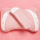 良良(liangliang) 婴儿枕头0-1-5岁麻棉透气定型枕儿童护头枕新生儿宝宝用品适用 粉色盒装48*26.5cm *2件