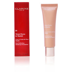 CLARINS 娇韵诗 Teint Pores & Matite 持久哑致无暇粉底霜 30ml 