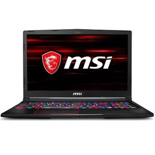 msi 微星 GE73 17.3英寸游戏本 (i7-8750H、8G 8G、256GB SSD+1T、GTX1070、黑色)