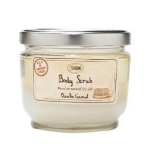 SABON ​Body Scrub 死海盐身体磨砂膏600g 香草椰子 *2件