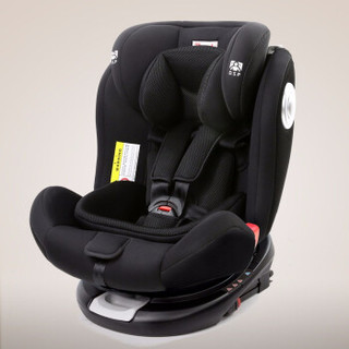Pouch 帛琦 KS19 汽车儿童安全座椅 索菲亚灰（0-12岁、360度旋转、ISOFIX接口）