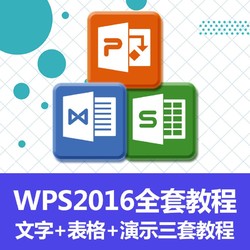 WPS 2016全套 视频课程