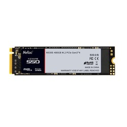 Netac 朗科 绝影N930E M.2 NVMe 固态硬盘 480GB