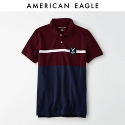 AEO American Eagle 5165_8832 男士时尚撞色翻领短袖POLO衫