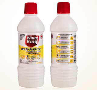 White King 洁白王 漂白清洁剂 柠檬香型 1.25L