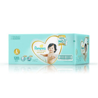 Pampers 帮宝适 一级系列 婴儿纸尿裤 L号 120片 *2件