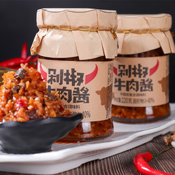 农之味 剁椒牛肉酱下饭菜 220g*2