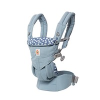 Ergobaby Omni全阶段四式360婴儿背带-蓝色花朵BCS360DAISY