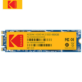 22日0点开始：Kodak 柯达 X300系列 M.2 SSD固态硬盘 480GB