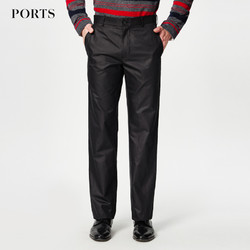 Ports/宝姿男装新款男士纯色商务薄款休闲裤长裤MS8P032GWQ05