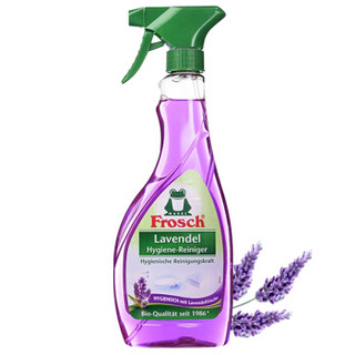 菲洛施（Frosch）卫浴抑菌清洁 薰衣草卫浴清洁喷雾 500ml *5件