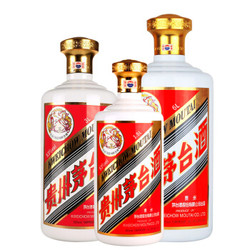 茅台 飞天豪升系列  53度（1.5L+3L+6L）共3瓶 组合装  酱香型白酒